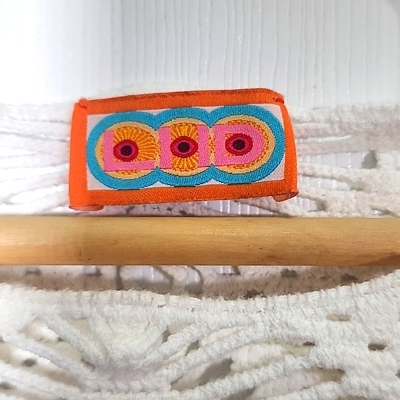 LHD white La Mer crop top size XS/S - Picture 4 of 7